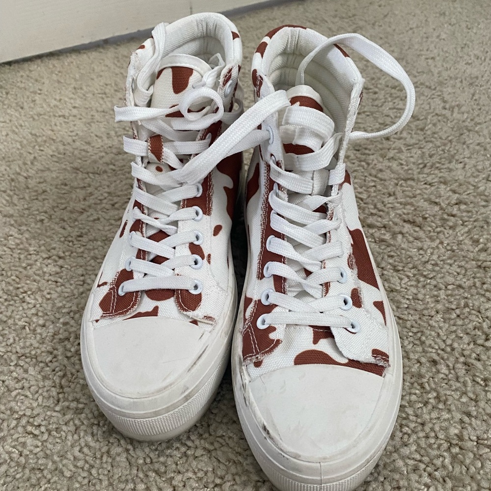 Cow Print sneakers
